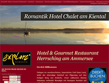 Tablet Screenshot of chaletamkiental.de